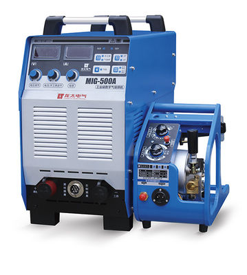 500Amps Mig Mag Co2 دستگاه جوش Igbt اینورتر دو ماژول