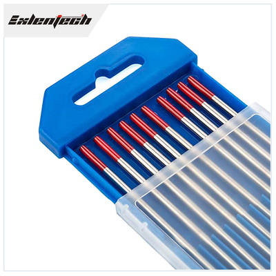 میله جوشکاری OEM TIG الکترود تنگستن قرمز WP 2.4mmx175mm برای مشعل جوش
