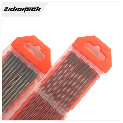 الکترود تنگستن جوشی خاکستری WC20 TIG 2% Ce 3/32 &quot;X 7&quot; 10Pcs
